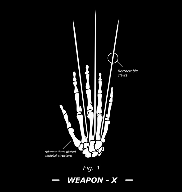 Camiseta Weapon X