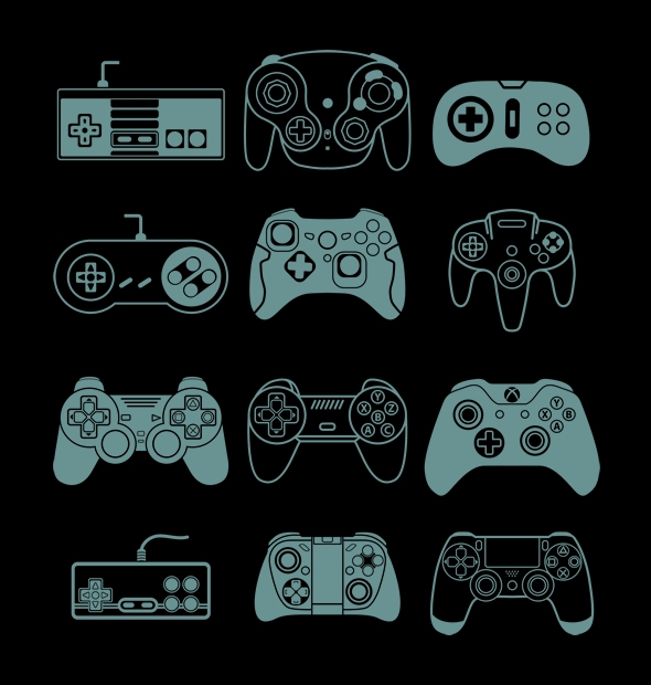 Camiseta Controles