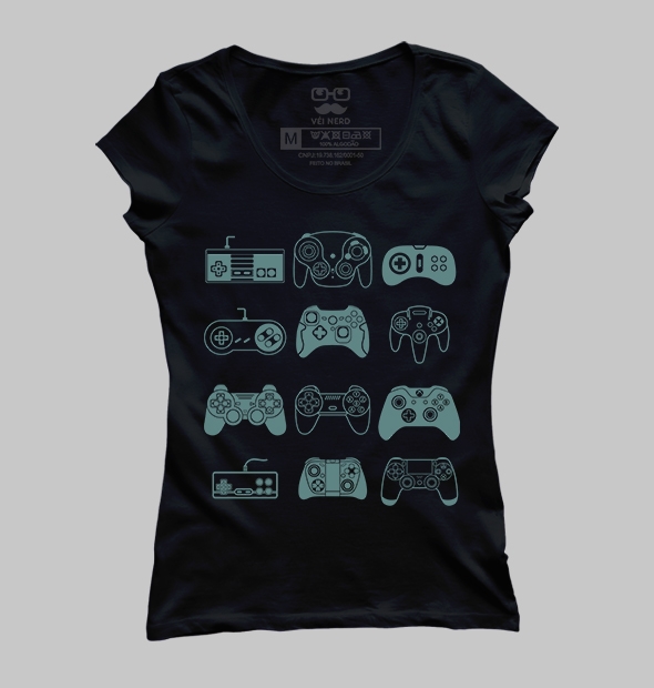 Camiseta Controles