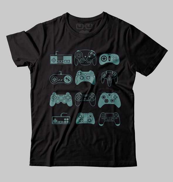Camiseta Controles