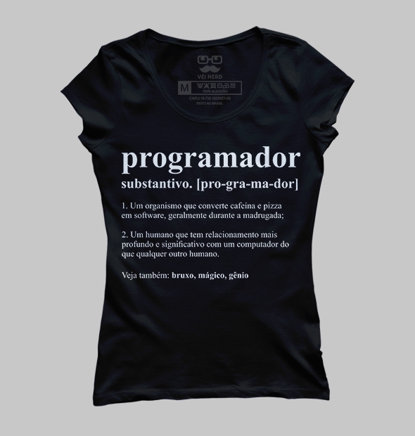 Camiseta Programador