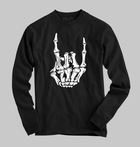 Camiseta Mão Caveira