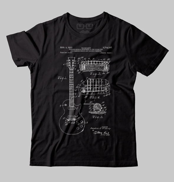 Camiseta Guitarra