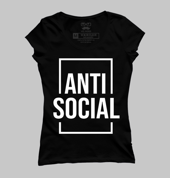 Camiseta Anti Social