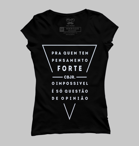 Camiseta Pensamento 