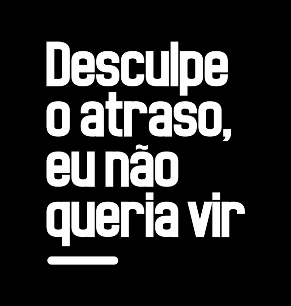 Camiseta Desculpe