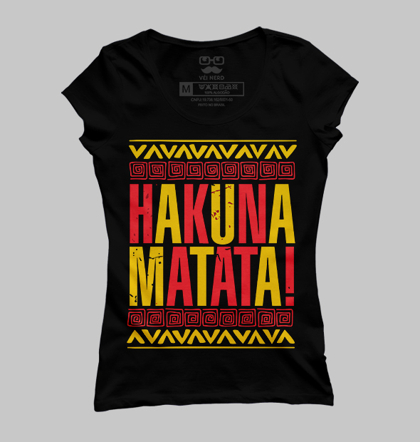 Camiseta Hakuna matata