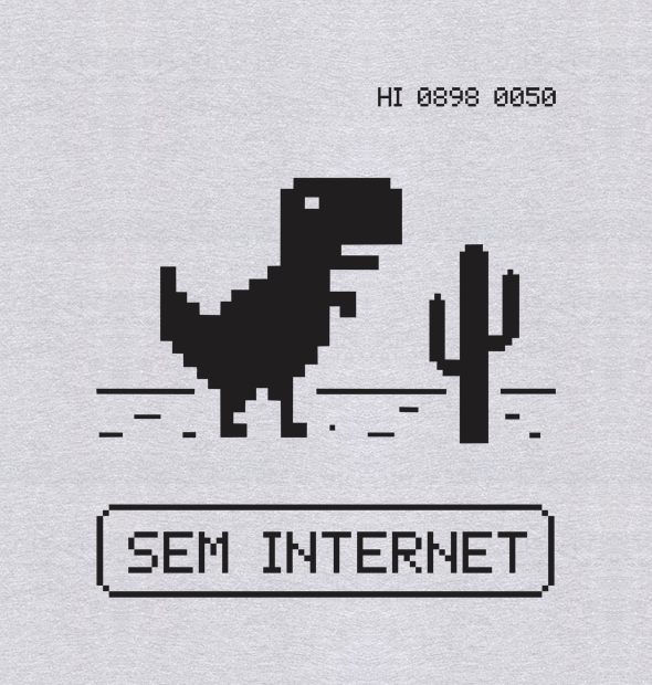 Camiseta Sem Internet
