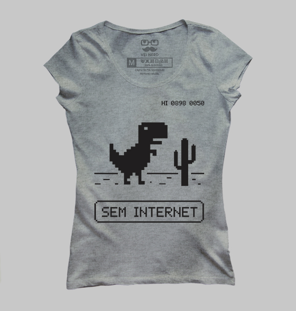Camiseta Sem Internet