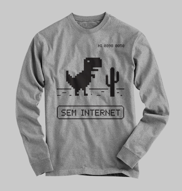 Camiseta Sem Internet