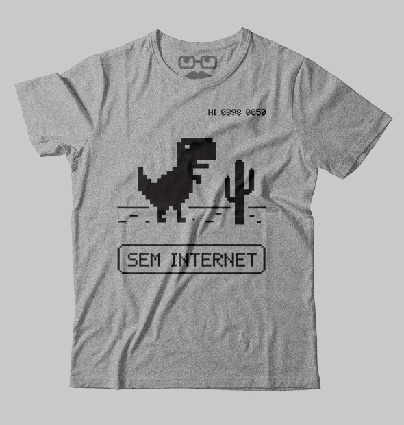 Camiseta Sem Internet