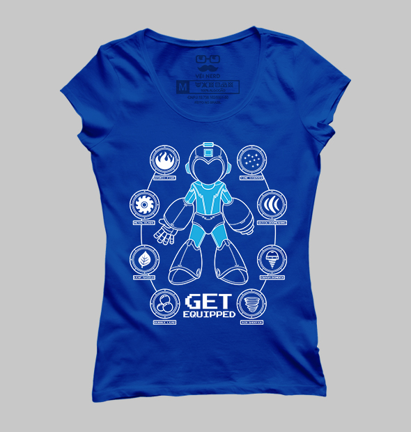 Camiseta Mega Man