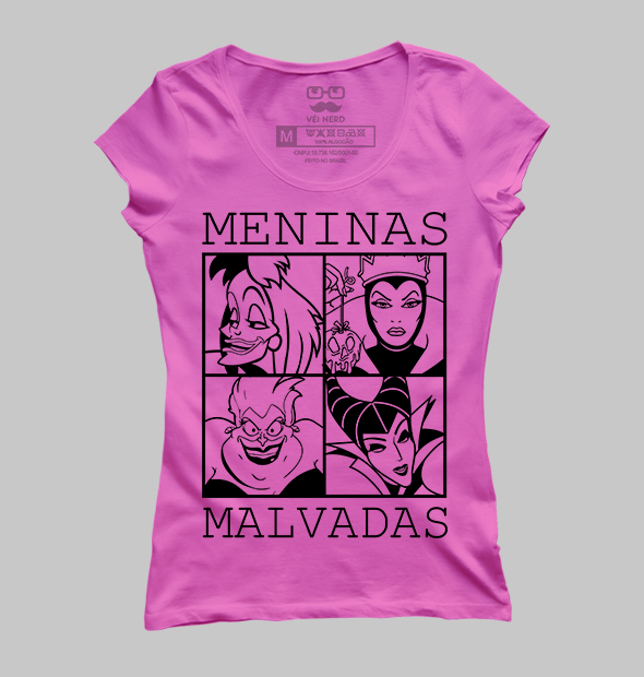 Camiseta Meninas Malvadas