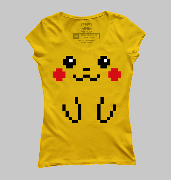 Camiseta Pikachu Bits
