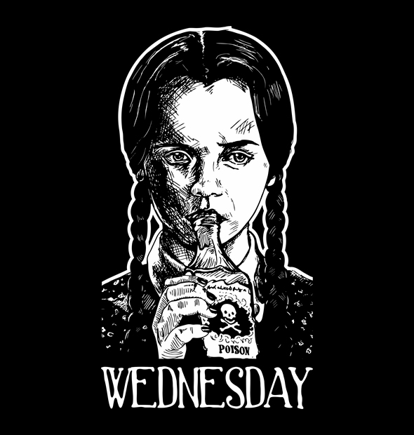 Camiseta Wandinha