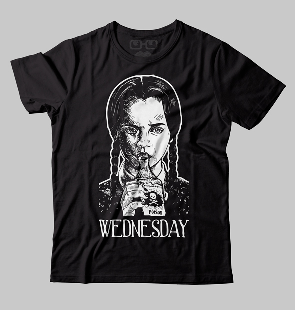Camiseta Wandinha
